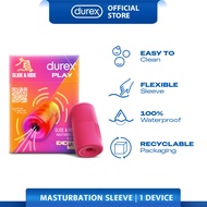 Durex Play Slide & Ride Masturbation Sleeve (For Man) | Reusable Stretchy & Compact Adult Toy