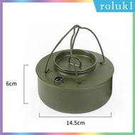 [Roluk] Camping Kettle Teapot with Silicone Handle Outdoor Kettle for Camping Travel