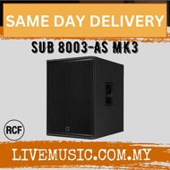 RCF SUB 8003-AS MK3 18" 2200W Powered Subwoofer (SUB8003ASMK3 / SUB 8003AS MK3)