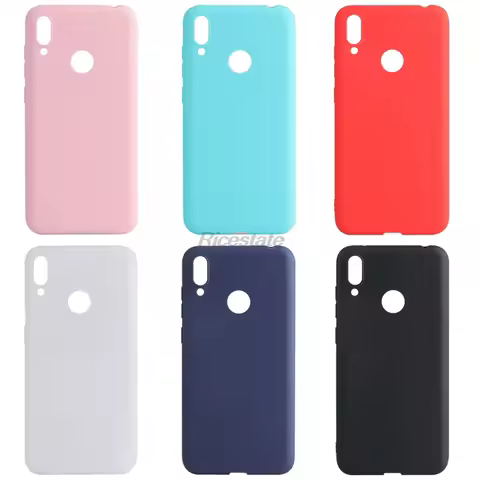 Silicone solid Soft Cover case For Xiaomi Redmi 4A 4X 5A 5 Plus Note 5 5A S2 K20 Redmi 6 7 8 6A 7A 8
