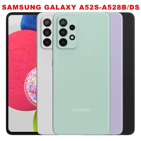 Original Samsung Galaxy A52s A528B/DS 5G Mobile Phone Dual SIM Card 6.5" 6GB RAM 128GB ROM Global Ve