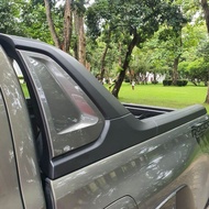 โรลบาร์ โรบาร์ toyota revo สีดำตัดเทา สำหรับ 4 ประตู ใส่ปี 2015 - 2025