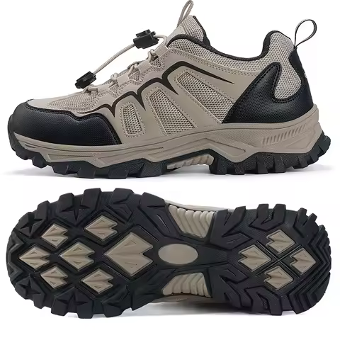 Men's Outdoor Trekking Hiking Shoes Mountain Climbing Camping Sneakers Tracking Comfortable Breathab