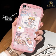 CASING HP OPPO A83 - CASE HP OPPO A83 2018 - SOFTCASE GELOMBANG OPPO A83 - TPU - PELINDUNG BELAKANG 