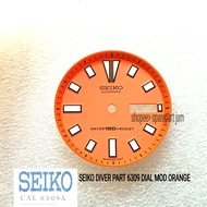 New Seiko Diver 6309 729a,729 High Quality DialORANGE