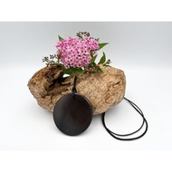 Shungite จี้ | 5Cm ป้องกัน Emf เครื่องประดับ Shungite สร้อยคอ Shungite คริสตัล Empath สร้อยคอคริสตัล