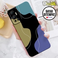 Case Infinix Hot 12 - Casing Infinix Hot 12 - EKSOTIK - Fashion Case - ABSTRAK - Silikon Infinix Hot