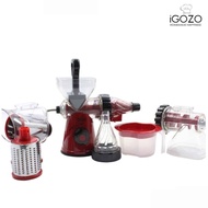 [ LOCAL READY STOCKS ] iGOZO 4 IN 1 FOOD PROCESSOR PEMPROSES MAKANAN JUICER ICE CREAM MEAT GRINDER