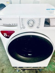 8KG LG 洗衣機 大眼雞1400轉 包送及安裝(包保用)+