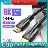 Vention Hdmi to Hdmi Cable 2.1 4K 120Hz High Speed Gaming 48Gbps arc Video For Pc to Monitor Ps4 Ps5
