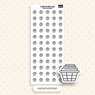 Fold Laundry Sticker | House Chores Reminder Sticker | Planner Journal Sticker | meillustrationsph