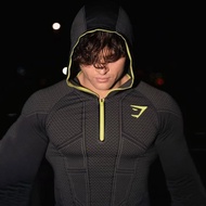 Authentic NEW Gymshark Mens Long-sleeved Autumn And Winter Classic Quick-drying Stretch Hoodie Half-