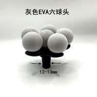 Fascia Gun Accessories EVA3/6 Ball Massage Head 12.5mm Muscle Relaxation Fascia Gun Replacement Modi