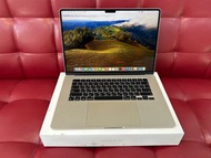 保留中【艾爾巴二手】MACBOOK AIR 2023 A2941 M2+8G+256G 15吋 星光色#筆電#中壢FTJ00