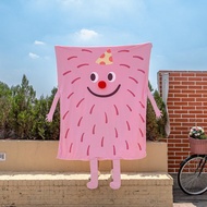 AUG8 STORE 粉砰砰毛絨抱抱毯 空調毯 四季通用 法蘭絨雙層毛毯