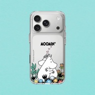 Clear 抗黃化透明防摔手機殼∣姆明Moomin/Moomin&歌妮-擁抱