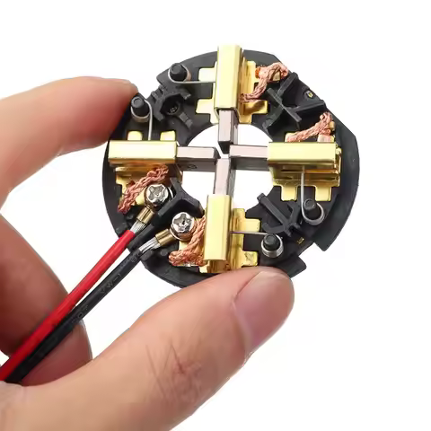 Practical Carbon Brush Holder Brush Card Assembly For AEG Milwaukee M18/ M12 Hammer Drill Impact Dri