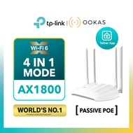 TP-Link AX1800 Dual Band Gigabit Wireless WiFi 6 Access Point/Range Extender/Multi-SSID/Client TL-WA