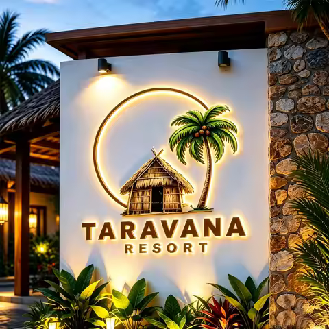 Custom LED Business Sign 3D Illuminated Letters Waterproof Shop Sign Personalized Company Logo Outdo