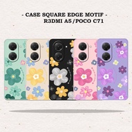 NEWEST Square Edge Motif Case For REDMI A5 Type - NEWEST REDMI A5 Phone Case - Phone Case - Phone Ca