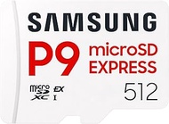 Samsung P9 MB-MK512T-IT/EC microSD Express Card, 512 GB, Verified to Work with Nintendo Switch 2, Ma
