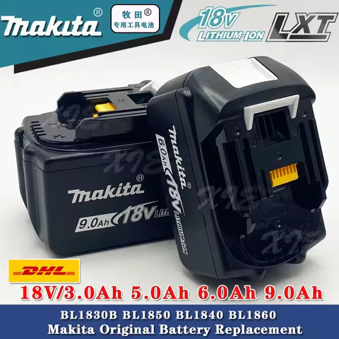 18V Makita 9Ah/6Ah/5Ah/3Ah Long lasting battery life BL1830B BL1850B BL1850 BL1840 BL1860 BL1815 Rep