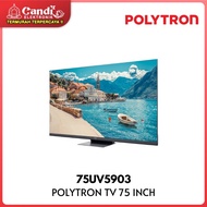 RE POLYTRON Mini LED Quantum 4K UHD 75 Inch Smart TV 75UV5903