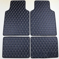 For Mini All Model ONE R52 COOPER R56 Paceman Clubman Countryman Car Floor Mats Leather Interior Parts Rugs Auto