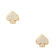 (PRE) KATE SPADE BLING BLING SPADE EARRINGS (USA)