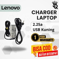 Laptop Charger Adapter Lenovo Thinkpad X270 X260 X250 X240 2.25A USB Yellow