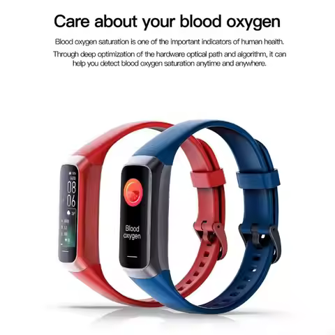 448C Heart Rate Blood Blood Pressure Sleep Sports Step Calorie Counter