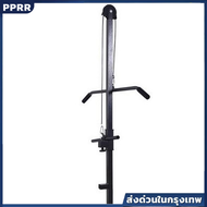 เสาดึงเล่นกล้ามหลังและไหล่ Lat Pulldown Machine พร้อม Squat Rack และ Bench Press ชุดอุปกรณ์ออกกำลังก