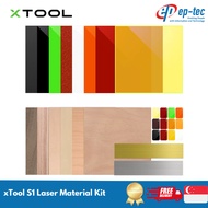 xTool S1 Laser Material Kit (34pcs) Laser Engraver Accessories Tool suitable for xTool S1 Machine