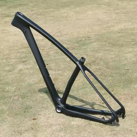 043# Brand New Full Carbon UD Matt Mountain Bike MTB 29ER Bicycle Frame S, M, L Thru Axle 142 * 12mm