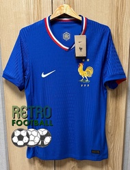 ใหม่ล่าสุด!! เสื้อฟุตบอลทีมชาติ ฝรั่งเศษ ยูโร 2024 HOME ชุดเหย้า [ PLAYER ] เกรดนักเตะ สีน้ำเงิน เหมือนต้นฉบับ (รับประกันคุณภาพสินค้า)