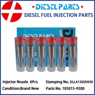 6Pcs Diesel Fuel Injector Nozzle Tips 105015-9300 DLLA150SN930 ME730884 for MITSUBISHI Fuso 6D16T