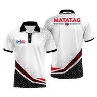 Matatag Uniform Polo Shirt Deped Teacher Day Wear Matatag Full Sublimation Clothing Deped Teacher Ba