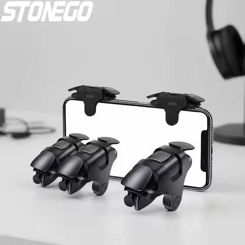 Mobile Game Controller Trigger for PUBG Fortnite Call of Duty Sensitive Joysticks Aim Fire Gaming Ac