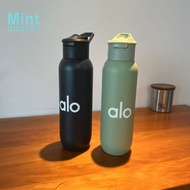 Alo Cup Green Black Thermos 600ml 304 Stainless Steel Portable Large Capacity Water Bottle Insulated