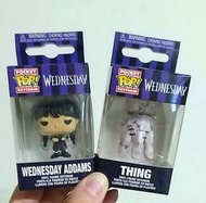 Wednesday Addams Thing 星期三 Funko Pop keychain Q版 鎖匙扣 Netflix [Halloween]