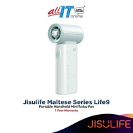 JisuLife Handheld Fan Life9 Maltese Dog Green Limited Edition (5000mAh)