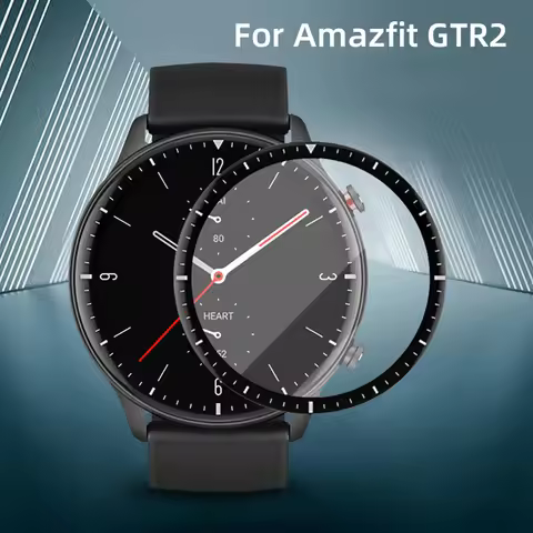2pcs/lot 3D Full Edge soft Film for Huami Amazfit GTR 2 Screen Protector Explosion Proof Protective 