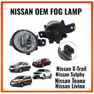 Nissan X-Trail Livina Sylphy Almera Teana Frontier Front Bumper Fog Lamp Light Lampu Depan