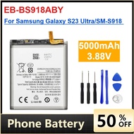 5000MAH EB-BS918ABY Battery for Samsung Galaxy S23 Ultra/SM-S918B/DS SM-S918U SM-S918U1 SM-S918W/N S