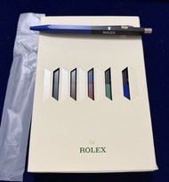 Rolex藍色原子筆一支