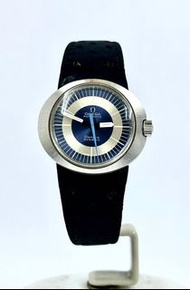 亞米加Dynamic 女裝大能型 、原裝藍面鋼錶(30x26 mm)、自動機芯、原裝鋼扣 OMEGA Ladies Dynamic  , Original Dial Stainless Steel Watch (30x26 mm),  Automatic Movement &amp; Original Steel Buckle  (⭕️⭕️歡迎預約睇錶⭕️⭕️)
