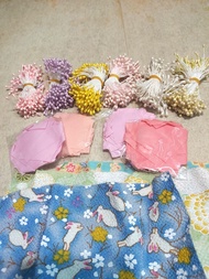 日本和風花飾物材料 #DIY#材料#和布#和花#飾物