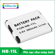 Pin máy ảnh NB-11L dung lượng thực 680mAh - Pin cho NB 11L - Battery Pack for Canon NB-11L