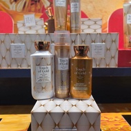 BATH & BODY WORKS TOUCH OF GOLD | BBW ORIGINAL BODY MIST FOR WOMEN / BODY LOTION / BODY WASH