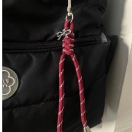 GANTUNGAN SNAKE KNOT BAG CHARM - Bag Charm Aesthetic Handmade Knot Motif Paracord Bag HangerKeychain